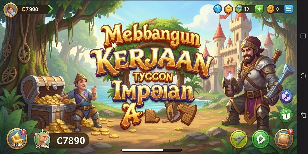 Tampilan gameplay C7890 yang menarik dengan elemen Tycoon yang menyenangkan.