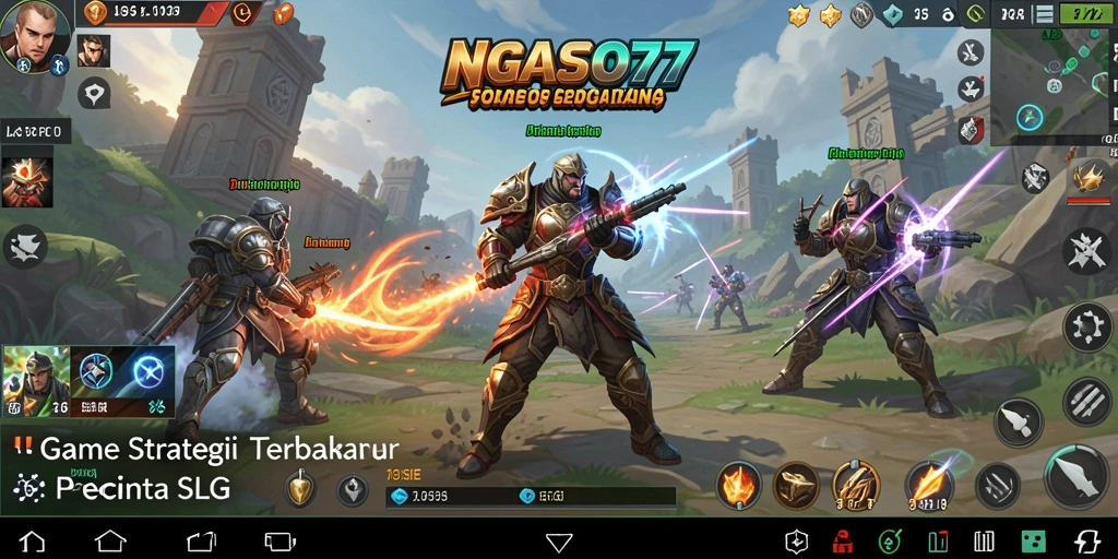 Screenshot gameplay NGASO77 yang menunjukkan strategi tempur yang mendebarkan.