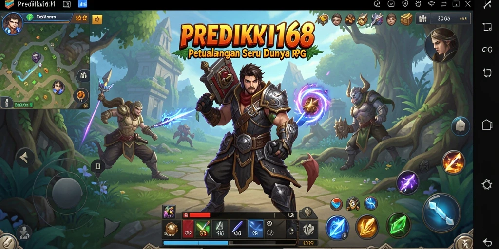 Tampilan gameplay PREDIKSI168 yang mengasyikkan dalam dunia RPG.