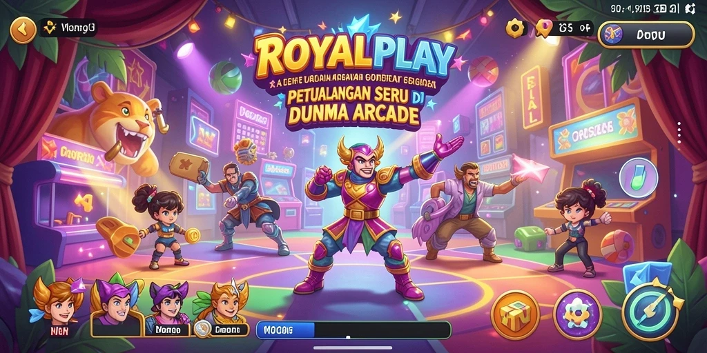 Tampilan gameplay ROYALPLAY yang seru dan menantang.