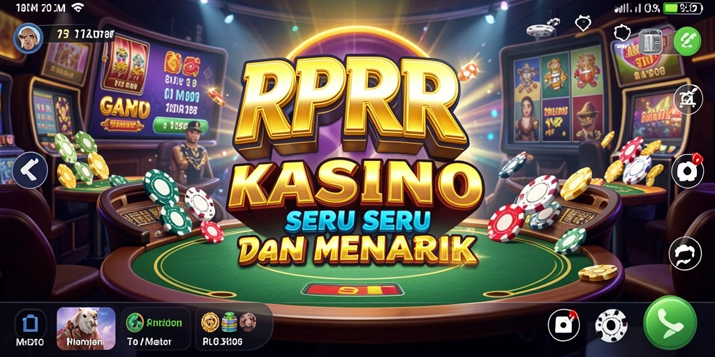 Screenshot gameplay RPRR yang menampilkan keseruan permainan Kasino.