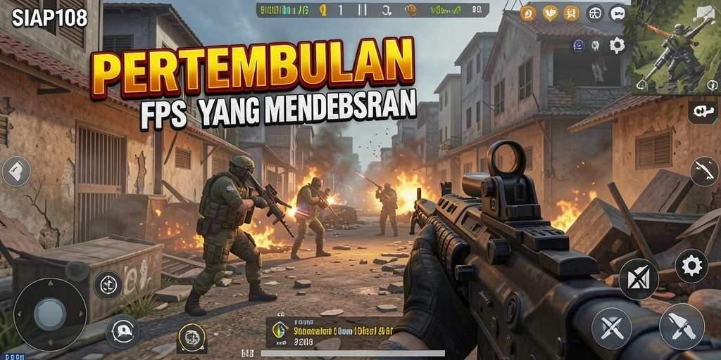 Tangkapan layar gameplay aksi menegangkan di SIAP108.