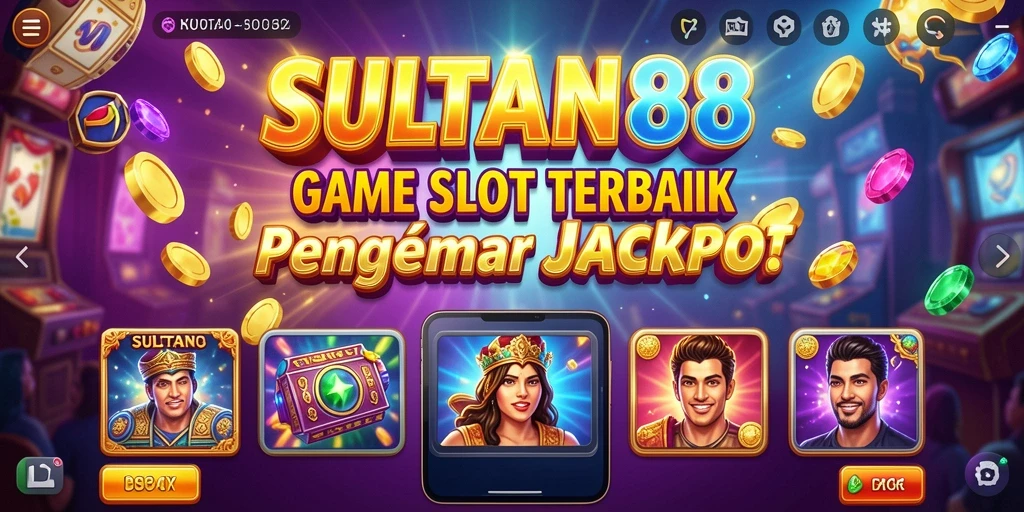 Tampilan gameplay SULTAN88 yang menampilkan gulungan berputar.