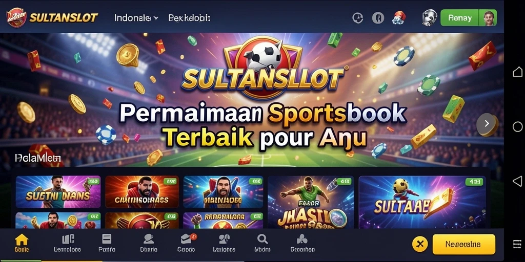 Tampilan menarik dan gameplay menarik dari SULTANSLOT.